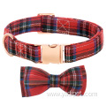 Cute Plaid Soft and Comfortable Adjustable Collar